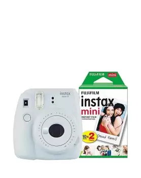 Instax Mini 9 Camera (20 Shots) - White