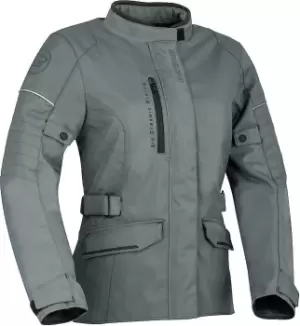 Bering Clara Ladies Motorcycle Textile Jacket, grey, Size 38 for Women, grey, Size 38 for Women