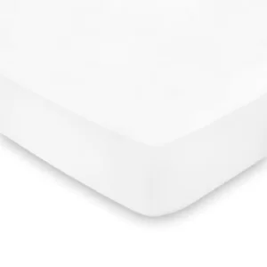 Fable Brushed Cotton Kingsize Fitted Sheet, White