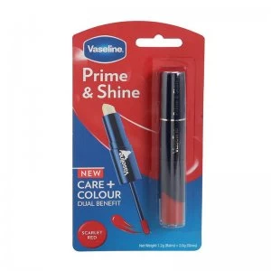 Vaseline Prime & Shine Scarlett 2-in-1 Lip Balm and Coloured