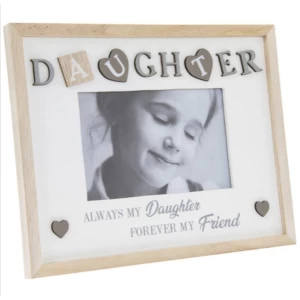 Sentiments Frame Daughter 4X6" By Lesser & Pavey