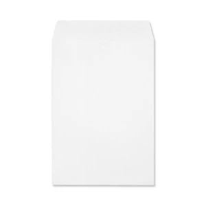 Croxley Script C4 Peel and Seal Pocket Envelopes 120g/m2 Plain Pure White Pack of 250 Envelopes