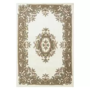 Oriental Weavers Royal Indian Rug Aubusson Ivory Gold 120X180cm