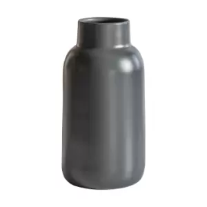 20cm Grey Ceramic Vase