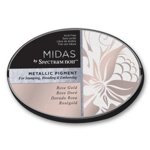 Midas by Spectrum Noir Metallic Pigment Inkpad - Rose Gold