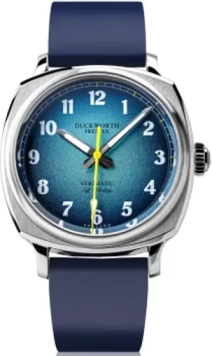 Duckworth Prestex Watch Verimatic Blue Fume Blue Rubber Limited Edition