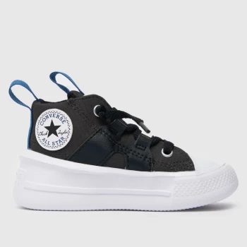 Converse Black & White Ultra Color Pop Trainers Toddler
