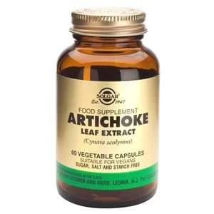 Solgar Artichoke Leaf Extract Vegetable Capsules 60 Vcaps