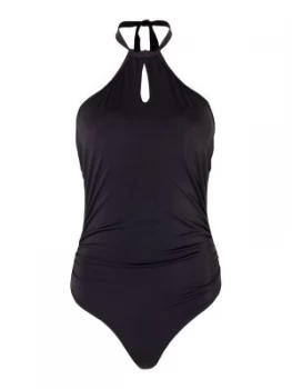 Freya Remix high neck cutout swimsuit Black