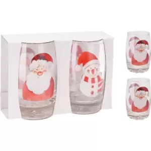 The Spirit Of Christmas 2Pc Drinking Glass24 - None