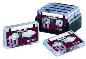 Philips 30 Minutes Total Mini Cassette 1 x Pack of 10 LFH005