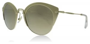 Miu Miu MU53RS Sunglasses Sand Pale Gold VAF1C0 52mm