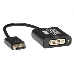 Tripp Lite DisplayPort to DVI Active Adapter Video Converter DP 6in