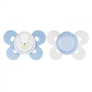 Chicco Physio Comfort Boy Silicone Soother 0-6M 2 Pieces