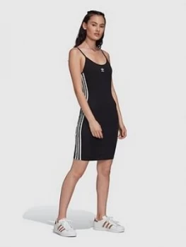 adidas Originals Tank Dress - Black, Size 14, Women