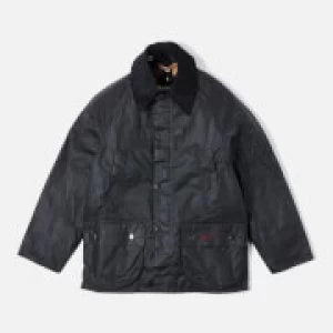 Barbour Boys Bedale Wax Jacket - Navy - L (10-11 Years)
