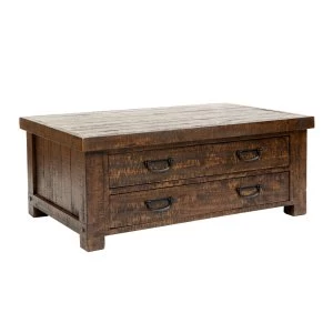 Linea Clifton Draw Coffee Table Brown