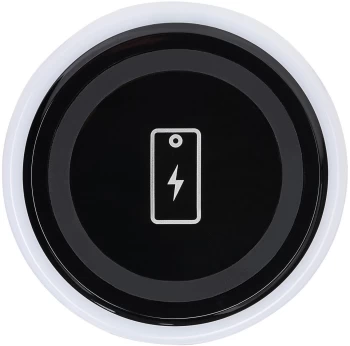 Status 1A Wireless Desktop Charger Pad for Qi Charging Compatible Mobile Phones - Black