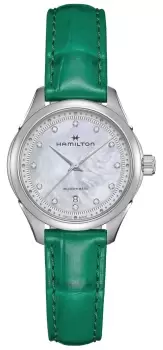 Hamilton H32275890 Jazzmaster Lady Auto Mother Of Pearl Watch