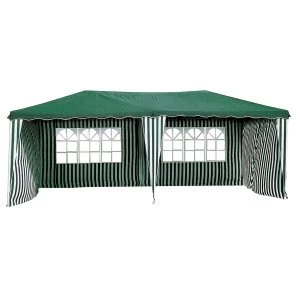 Charles Bentley Garden Tent - Green and White