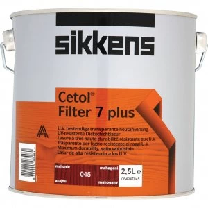 Sikkens Cetol Filter 7 Plus Translucent Woodstain Mahogany 2.5l