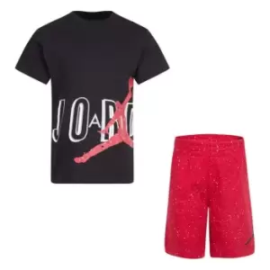 Air Jordan 2 Piece Short Set Infants - Red