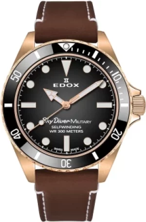 Edox Watch Skydiver Military Limited Edition