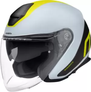 Schuberth M1 Pro Triple Jet Helmet, black-yellow, Size S, black-yellow, Size S