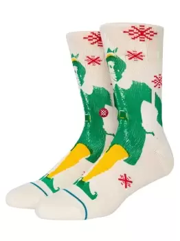 Stance Buddy The Elf, Offwhite, Male, Socks, A555D22BUD-OFW