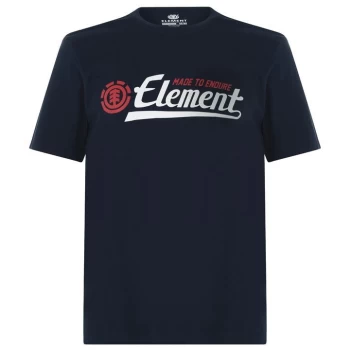Element Signature T Shirt Mens - Blue