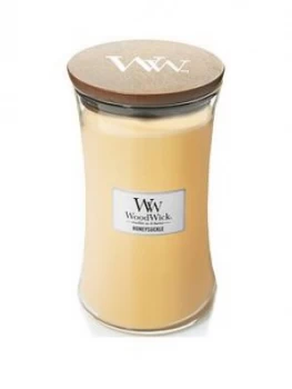 Woodwick Large Hourglass Candle ; Honeysuckle