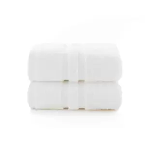 The Lyndon Company Chelsea 2 Pack Hand Towel - White