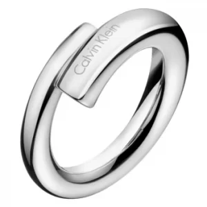 Calvin Klein Scent Stainless Steel Ring Size 8