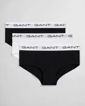 GANT Teens Teen Girls 3 Pack Shorty Underwear (170) Brown