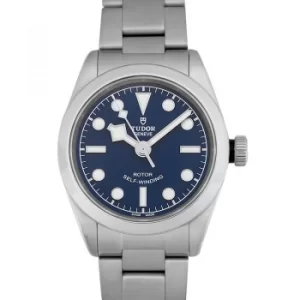 Heritage Black Bay Stainless Steel Automatic Blue Dial Ladies Watch