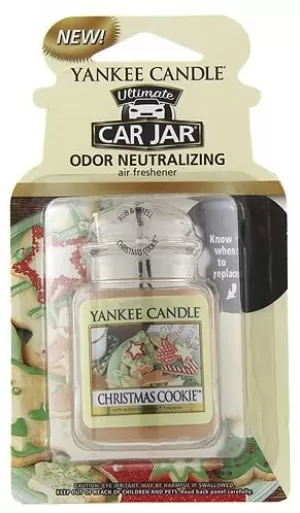 Christmas Cookie (Pack Of 6) Yankee Candle Ultimate Car Jar Air Freshener