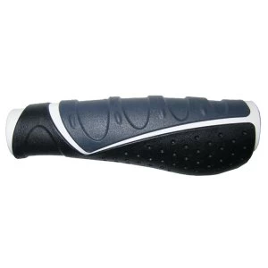 Velo Attune Comfort Grips 130mm Grey/Black/White
