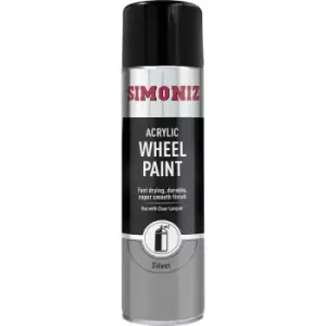 Wheel Silver Spray Paint 500ml - Simoniz