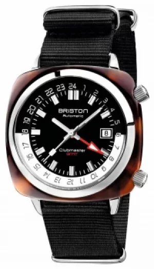 Briston Clubmaster GMT Limited Edition Auto Black Nato Strap Watch