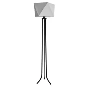 Adamant Tripod Floor Lamp Grey, Black 40cm