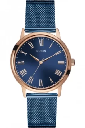 Gents Wafer Guess Watch W0280G6