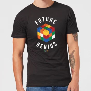 Future Genius Mens T-Shirt - Black - L - Black