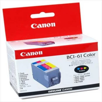 Canon BCI61 Tri Colour Ink Cartridge