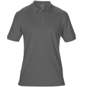 Gildan Mens DryBlend Adult Sport Double Pique Polo Shirt (XL) (Charcoal)