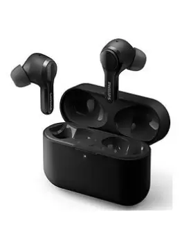 Philips Philips Tat3217Bk/00 Sweat & Splash Resistant True Wireless In-Ear Headphones (Black)
