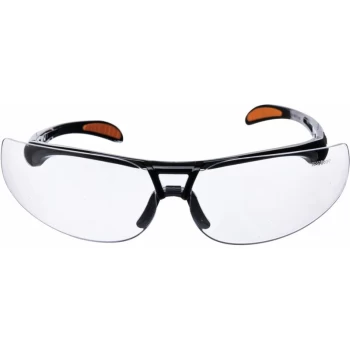 Honeywell - 1015366 Protege Black Frame Clear A/Scratch Lens