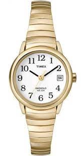 Timex White And Gold 'Easy Reader' Watch - T2H351