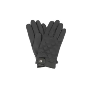 Eastern Counties Leather Mens Quilted Gloves (S/M) (Black)
