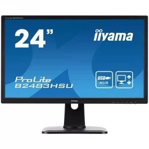 iiyama ProLite 24" B2483HSU-B1 Full HD LED Monitor