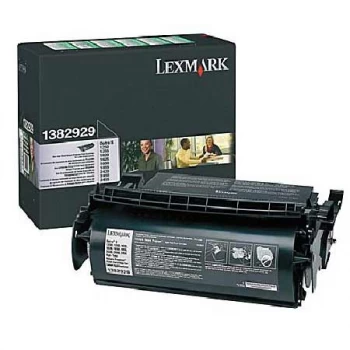 Lexmark 1382929 Black Laser Toner Ink Cartridge